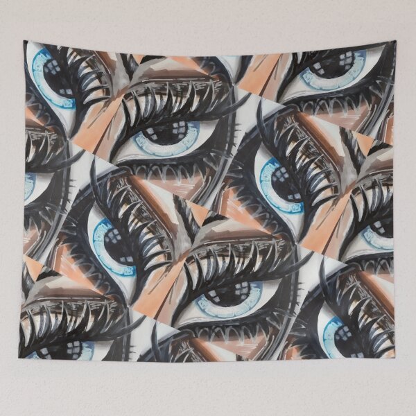 Item preview, Feather Eye ~Vintage Style designed and sold by Art By  FRANchessca.