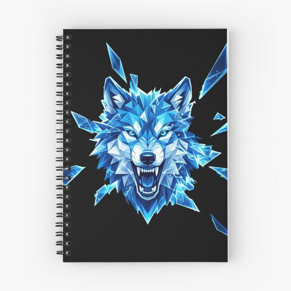 Item preview, Energy Wolf Burst designed and sold by Stickersdevelop.
