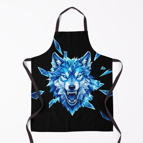 Item preview, Energy Wolf Burst designed and sold by Stickersdevelop.