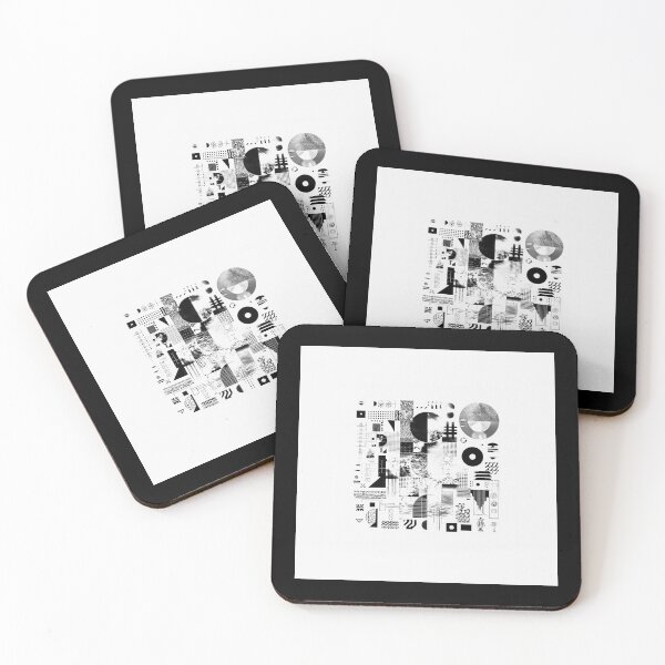 Item preview, The Grid Motifs  designed and sold by Form Finding Design.