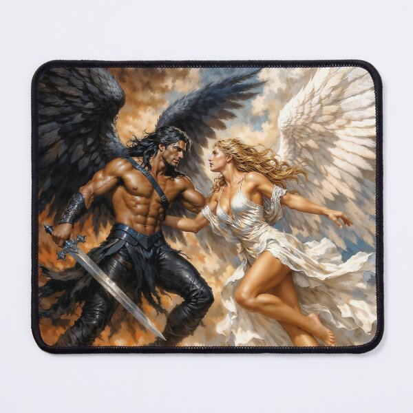 Item preview, Ángel y demonio designed and sold by AliceWhiteDF.