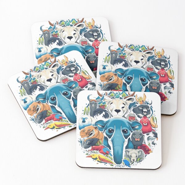 Item preview, Cute Animals Stack - Kawaii Panda Cat and Bunny Illustration designed and sold by GenZFashion000.