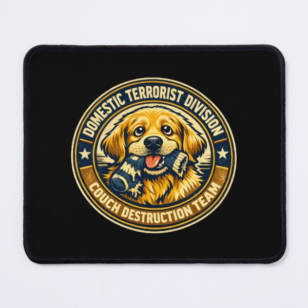 Item preview, Golden Retriever Funny Dog Puppy Couch Destruction designed and sold by SplashTastic.