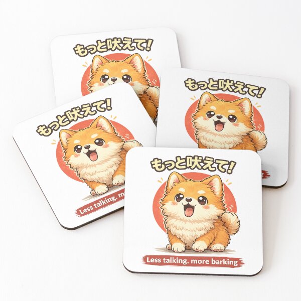 Item preview, Less Talking, More Barking Dog designed and sold by AlvelinaCP.