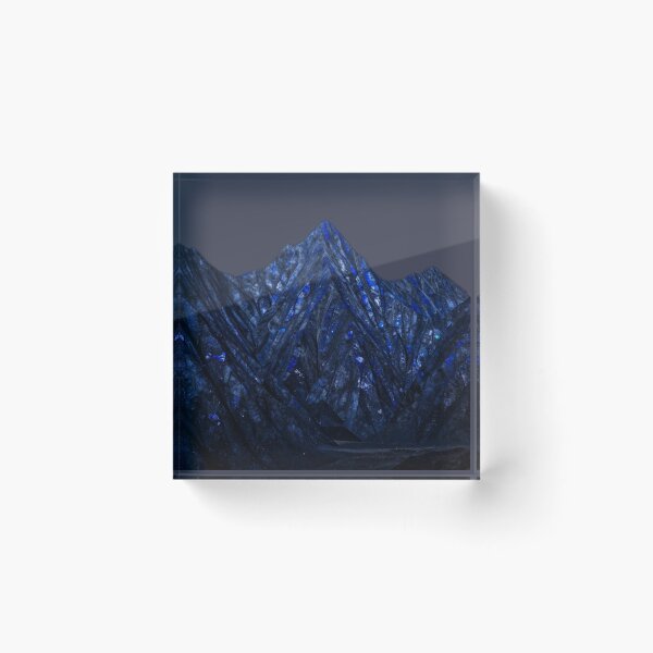 Item preview, Virtue Blue Lazuli Mountains designed and sold by Express210.