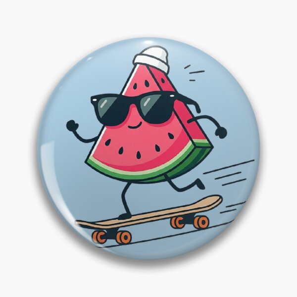 Item preview, Cool Watermelon – Skateboard Ride designed and sold by Dogandesighn.