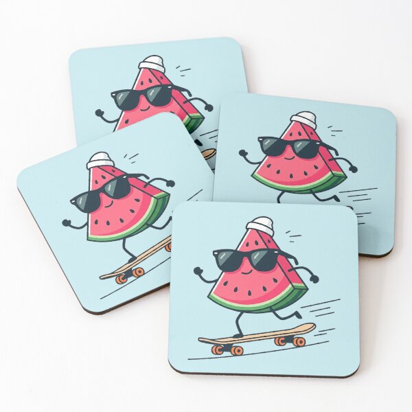 Item preview, Cool Watermelon – Skateboard Ride designed and sold by Dogandesighn.