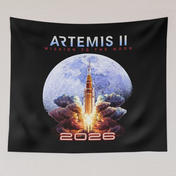Item preview,  Artemis II Mission 2026 designed and sold by Tripp Art Studio.