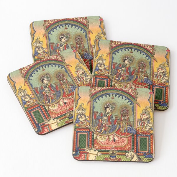 Item preview, Vintage Indian Art Painting designed and sold by thelivingrp.