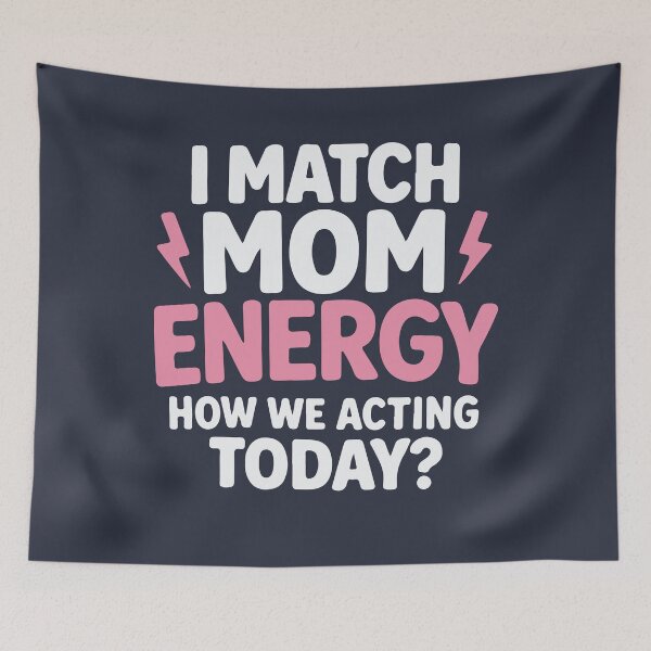Item preview, I Match Energy How We Acting Today Sarcasm Funny Vibes designed and sold by MdEchoSTS.