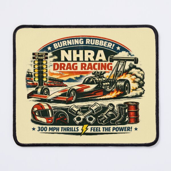 Item preview, Drag Racing Motorsport Gearhead Fast Car designed and sold by SplashTastic.