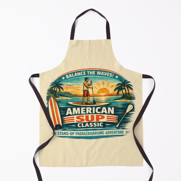 Item preview, Paddleboarding Lake Life Active Summer SUP Classic designed and sold by SplashTastic.
