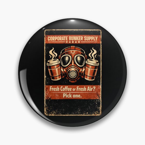 Item preview, Dystopian Coffee Lover Dark Humor Corporate Bunker designed and sold by SplashTastic.