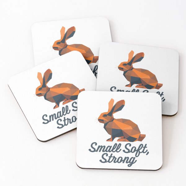 Item preview, Small Soft Strong Rabbit Art designed and sold by Anantha's Studio.