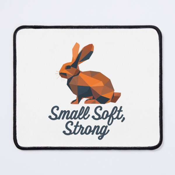 Item preview, Small Soft Strong Rabbit Art designed and sold by Anantha's Studio.