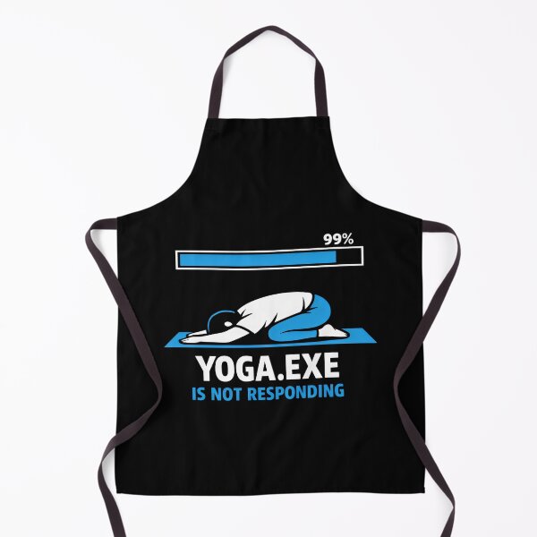 Item preview, Yoga Fitness Humor Programmer System Error designed and sold by SplashTastic.