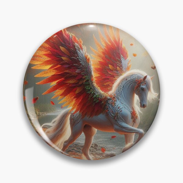 Item preview, Autumn Winged Horse designed and sold by Foxx Roxx Designs.