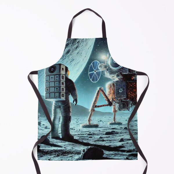 Item preview, Space Communication: Retro Future Astronaut designed and sold by Dogandesighn.