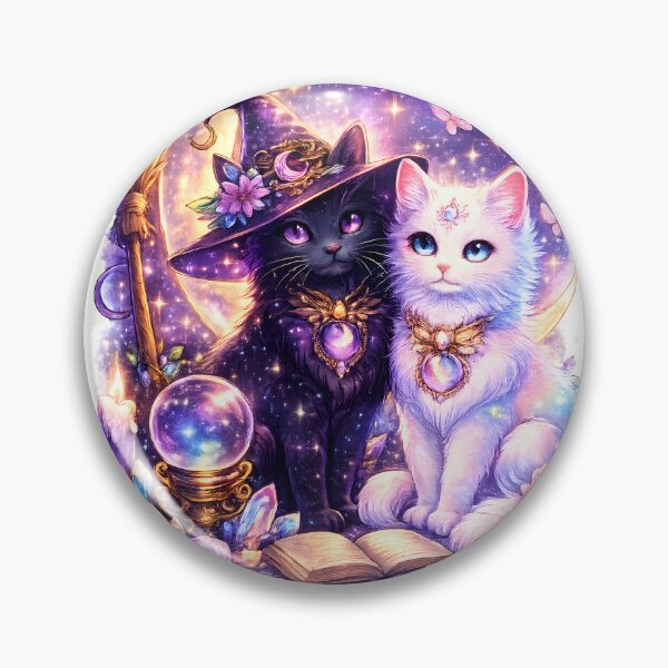 Item preview, Magical Cat Duo designed and sold by HOPPER420.