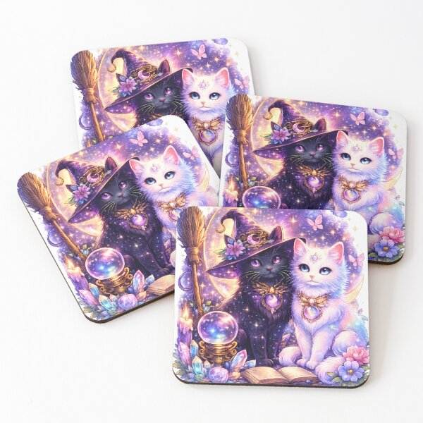 Item preview, Magical Cat Duo designed and sold by HOPPER420.