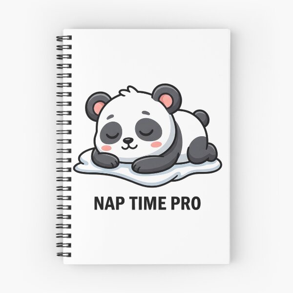 Item preview, Cute Panda Nap Time Pro Kids T-Shirt – Funny Sleepy Panda Cartoon designed and sold by DIRTYSKETCHH.