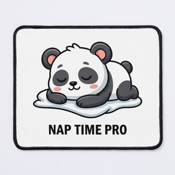 Item preview, Cute Panda Nap Time Pro Kids T-Shirt – Funny Sleepy Panda Cartoon designed and sold by DIRTYSKETCHH.