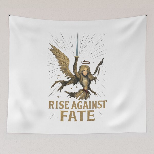 Item preview, Rise Against Fate Angel designed and sold by Velvet-motive.