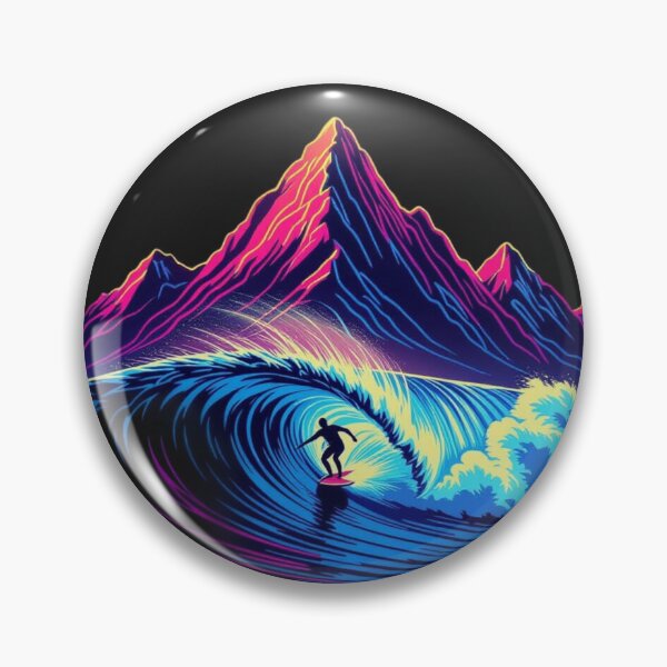 Item preview, ocean wave and mountain designed and sold by JackFreestone.