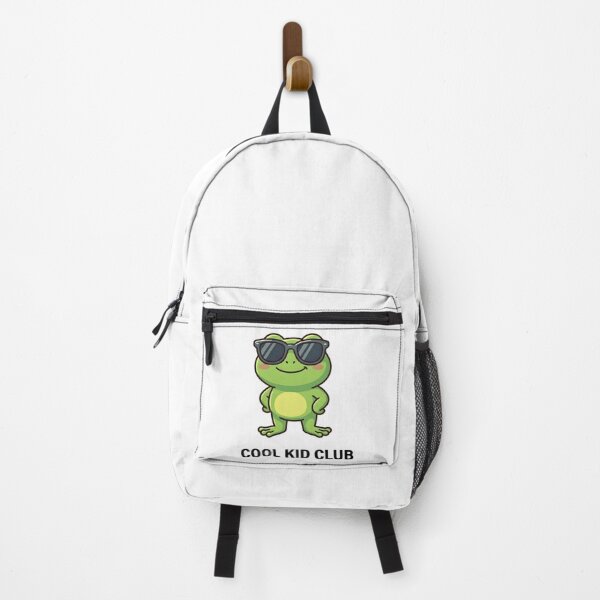 Item preview, Cool Frog Cool Kid Club Kids T-Shirt – Funny Frog Cartoon designed and sold by DIRTYSKETCHH.