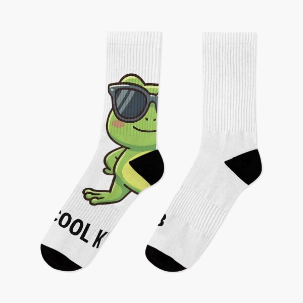 Item preview, Cool Frog Cool Kid Club Kids T-Shirt – Funny Frog Cartoon designed and sold by DIRTYSKETCHH.