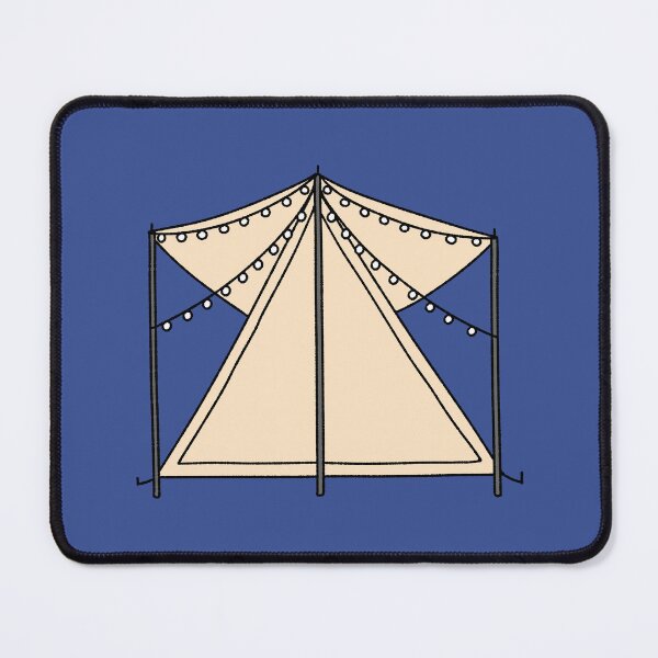 Item preview, Cozy Camping Tent with String Lights Illustration designed and sold by ubborn.