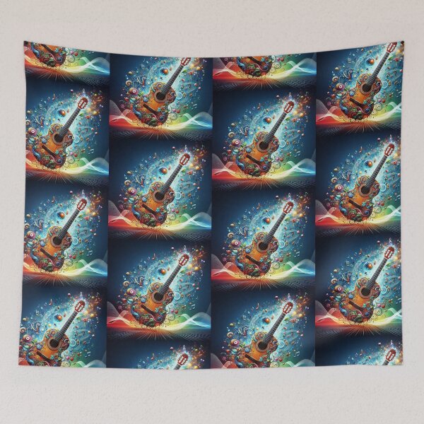 Item preview, Vibrant Symphony: Colorful Musical Journey designed and sold by Dogandesighn.