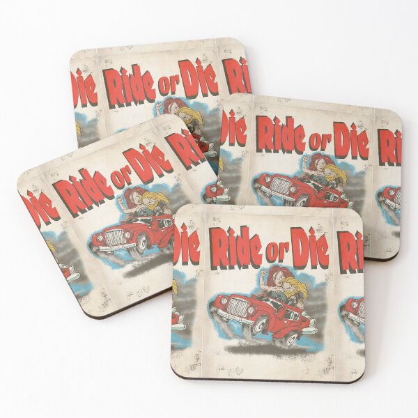 Item preview, Ride or Die Vintage Magazine Poster designed and sold by SilentlyRob668.
