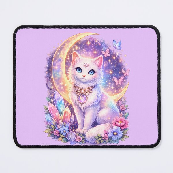 Item preview, Celestial White Cat designed and sold by HOPPER420.