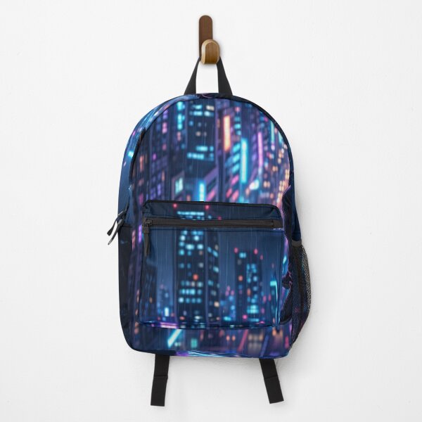 Item preview, ? Silent Solitude Rainy City - Melancholic Anime Aesthetic designed and sold by SSVSTICKERS.