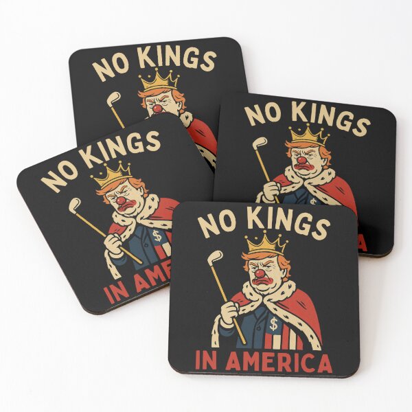 Item preview, No Kings In America | Anti-Trump | No Kings Day Protest designed and sold by Anniko Art Studio.