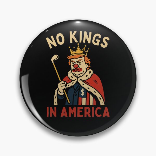 Item preview, No Kings In America | Anti-Trump | No Kings Day Protest designed and sold by Anniko Art Studio.