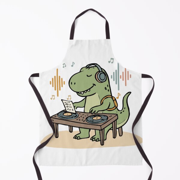Item preview, Chill DJ T-Rex Mixing Beats designed and sold by MeeraArts&Crafts.