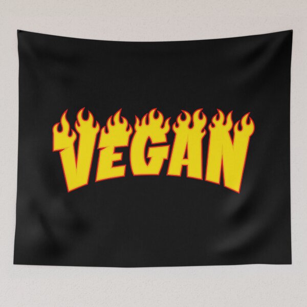 Item preview, Vegan Flame Trasher Parody designed and sold by Plant Cult.