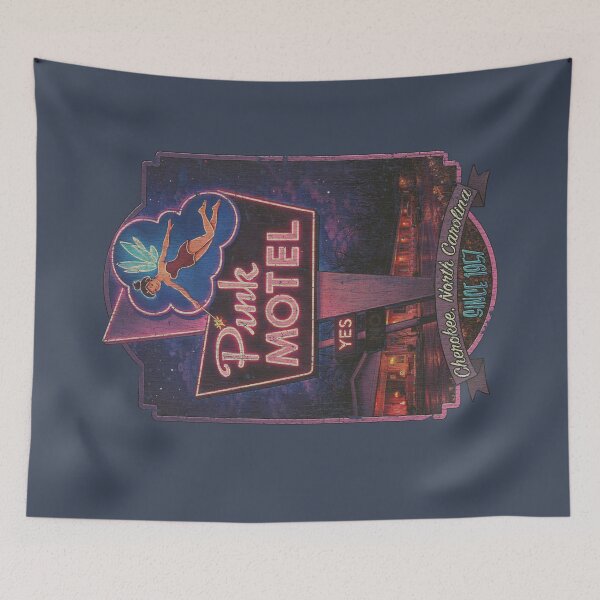 Item preview, Pink Motel Cherokee, NC 1957 designed and sold by AstroZombie6669.