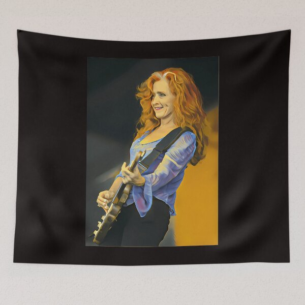 Item preview, Bonnie Raitt Playing Guitar designed and sold by Hybrid-Mind.