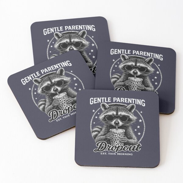 Item preview, Gentle Parenting Dropout Est This Morning Raccoon designed and sold by LNThread.
