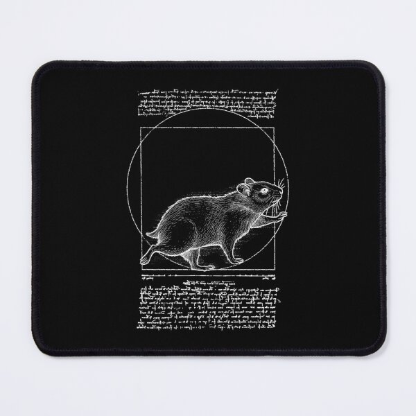 Item preview, Hamster Wheel Funny Ironic Vitruvian Man Leonardo Da Vinci designed and sold by GrandeDuc.