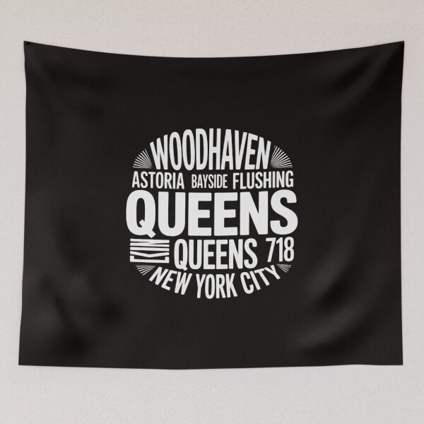 Item preview, Born raised in queens borough new york city Queens ny designed and sold by Hybrid-Mind.