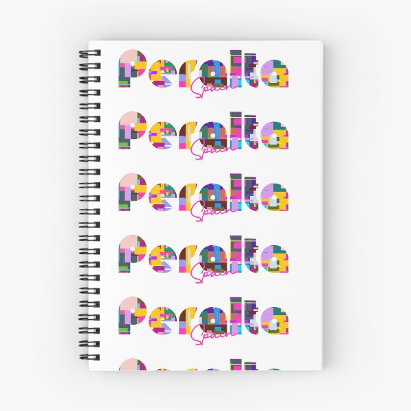 Item preview, Peralta, Spain, Vibrant Abstract City Typography Art designed and sold by Wanderful-roads.