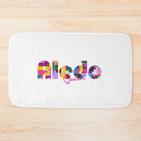 Item preview, Aledo, Spain, Vibrant Abstract City Typography Art designed and sold by Wanderful-roads.