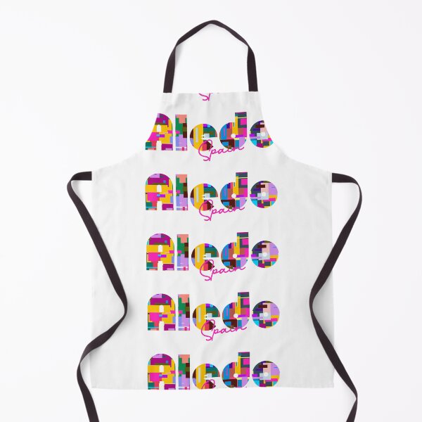 Item preview, Aledo, Spain, Vibrant Abstract City Typography Art designed and sold by Wanderful-roads.
