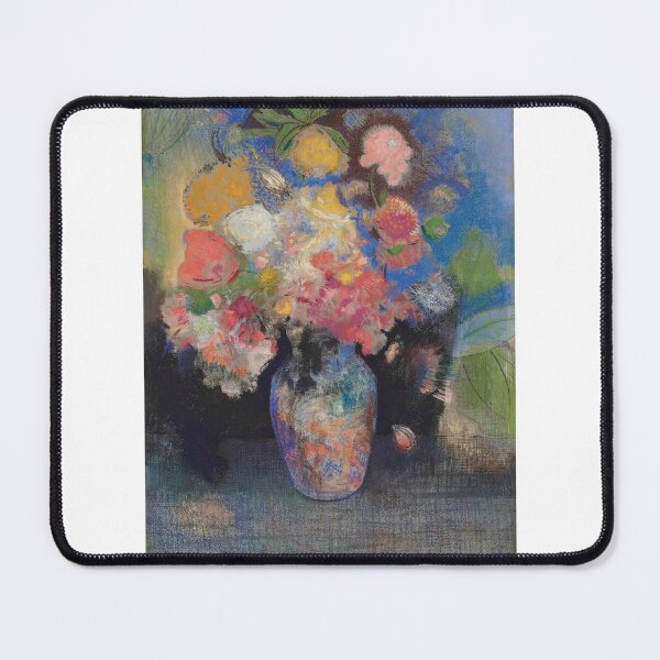 Item preview, Odilon Redon — Bouquet of Flowers, Symbolism and Light, 1900 designed and sold by L'Atelier 1888.