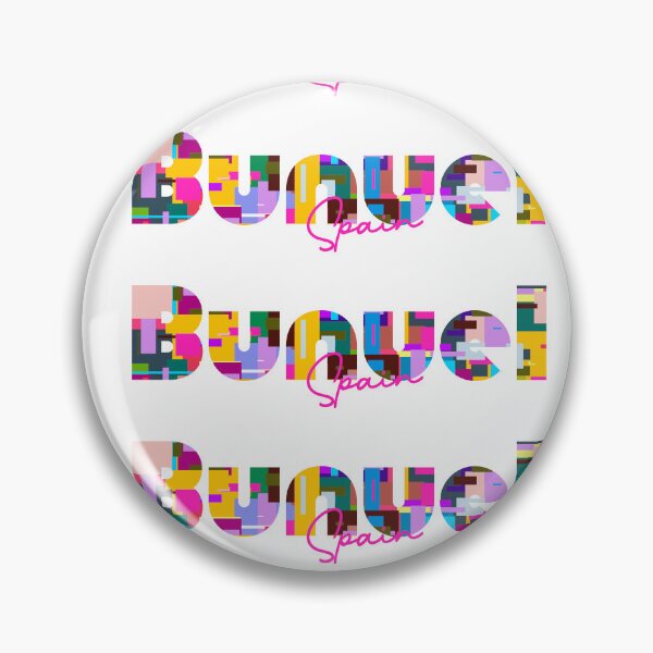 Item preview, Buñuel, Spain, Vibrant Abstract City Typography Art designed and sold by Wanderful-roads.