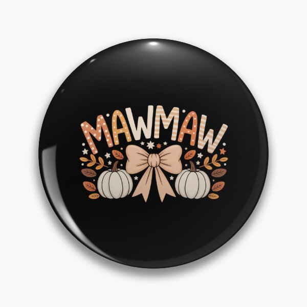 Item preview, Mawmaw Pumpkin Fall Coquette Bow Thanksgiving Mom designed and sold by Moon-Ape.
